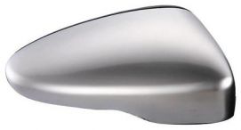 Volkswagen Passat Side Mirror Cover Cup 2010 Left Alluminium Chromed