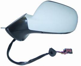 Side Mirror Peugeot 407 2004 Electric Thermal Left