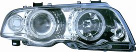 LHD Headlight Kit Bmw Serie 3 E46 Saloon Touring 1998-2001