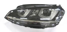 Faro Anteriore Volkswagen Golf Vii Dal 2012 Sinistro 5G1941753 Parabola Nera Gtd
