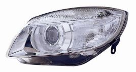 LHD Headlight Skoda Roomster 2006-2010 Left Side 5J2941017A