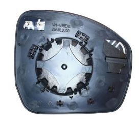 Side View Mirror Glass Land Rover Discovery Iv 2014 Left Side Heated Blis