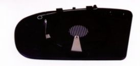 Wing Mirror Glass Mercedes Class C W203 2003-2004 Right Side Heated