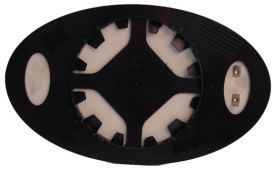 Plaque De Rétroviseur Extérieur Pour Mini 2004-2006 Côté Droit Chauffé