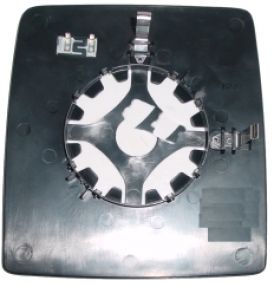 Plaque De Rétroviseur Extérieur Pour Opel Combo 2001-2002 Côté Gauche Chauffé