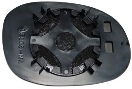 Plaque De Rétroviseur Extérieur Pour Peugeot 206 1998-2003 Côté Gauche