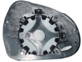 Plaque De Rétroviseur Extérieur Pour Peugeot 207 2006 Côté Gauche Chauffé