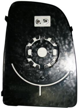  Plaque De Rétroviseur Pour Citroen Jumper 2006 Côté Gauche Supérieur Chauffé