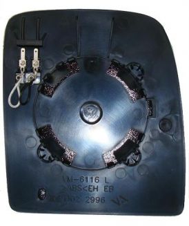  Plaque De Rétroviseur Pour Citroen Jumpy 2007 Côté Gauche Supérieur Chauffé