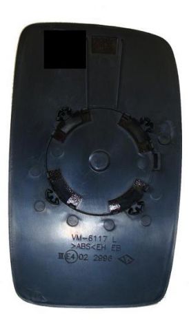 Plaque De Rétroviseur Extérieur Pour Peugeot Expert 2007 Côté Gauche