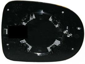 Plaque De Rétroviseur Extérieur Pour Renault Modus Grand Modus 2008 Côté Gauche