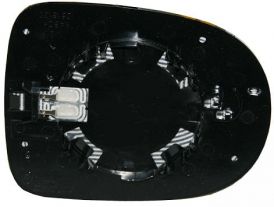  Plaque De Rétroviseur Pour Renault Modus Grand Modus 2008 Côté Gauche Chauffé