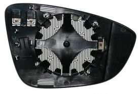 Wing Mirror Glass Volkswagen Passat 2010 Right Side Heated