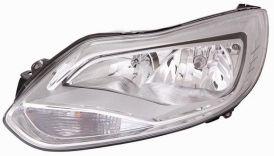 LHD Headlight Ford Focus 2011 Right Side 1735190 With Electric Motor