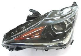 LHD Headlight Toyota Aygo From 2014 Right H1R2 Black Background