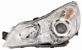 Faro Proiettore Anteriore Per Subaru Legacy Dal 2009 Destro Parabola Cromata
