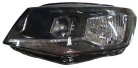 LHD Headlight Volkswagen Caddy From 2015 Left 2K1941015 Black Background