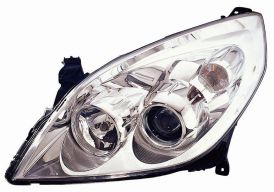 Faro Anteriore Opel Vectra C 2005 Sinistro Elettrico Parabola Cromata