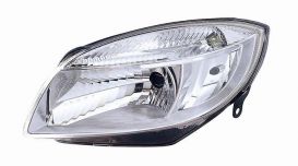 LHD Headlight Skoda Fabia 2007-2010 Right Side