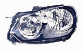 LHD Headlight Volkswagen Golf Vi 2008-2012 Left Side 1EG009901-01