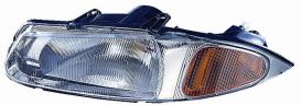 LHD Headlight Rover 200 1995-1999 Left Side XBC10291