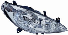 LHD Headlight Peugeot 307 2001-2005 Right Side 008039