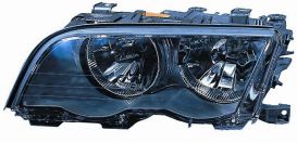 LHD Headlight Bmw Series 3 E46 Berlina Touring 1998-2001 Left Side 63128380175