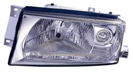 LHD Headlight Skoda Octavia 2000-2004 Right Side 1U1941016E With Fog Light