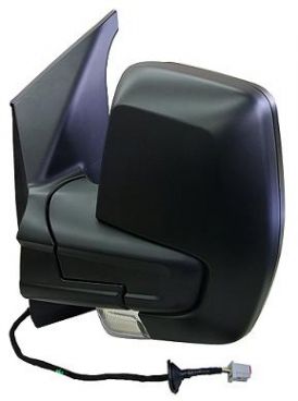 Rétroviseur Pour Ford Transit Custom-Tourneo Custom 2012 Manuel Gauche Noir