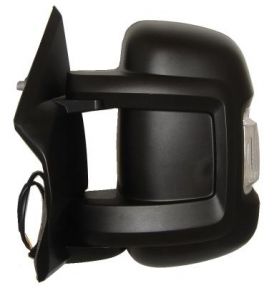 Side View Mirror Fiat Ducato 2006-2014 Left Side Foldable Sensor Short Arm 5W