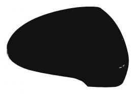 Side View Mirror Cover Hyundai Tucson 2015 Left Side Black Bright With Indicator