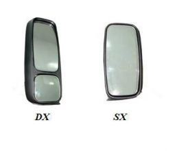 Side Mirror Volvo Truck Fh-Fl12-Fl16-Fm7-Fm12 1993-2001 Manual Left