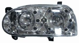 LHD Headlight Kit Volkswagen Golf Iii 1991-1997 Lenticular