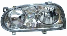 LHD Headlight Kit Volkswagen Golf Iii 1991-1997