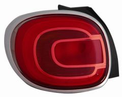 Taillight Fiat 500L 2017 Right Side Satin Frame For Trekking
