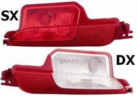 Rear Fog Light Fiat 500 From 2015 Right 52008634 Reverse
