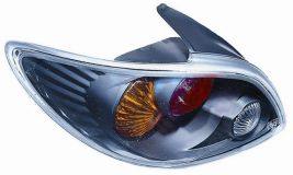 Kit Feu Arrière Pour Peugeot 206 1998-2003 Model Lexus Fond Noir