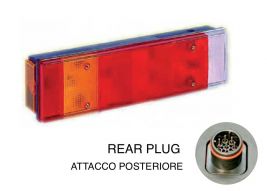 Taillight Daf Cf 65/75/85 Lf 45/55 Xf 95/105 1995-2001 Right Side 1304789