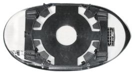 Plaque De Rétroviseur Extérieur Pour Lancia Y 2000-2003 Côté Gauche Chauffé