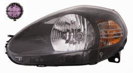 LHD Headlight Fiat Grande Punto 2005 Right Side 43917