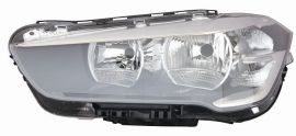 LHD Headlight Bmw X1 F48 2015 Right Side H7-H7-Py21W Led With Electric Motor