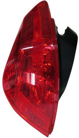 Feu Arrière Pour Peugeot 308 2007-2011 Gauche 6350Cv Rouge 5 Portes