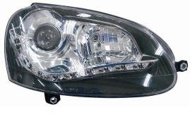 Kit Phare Avant Pour Volkswagen Golf V 2003 Lenticulaire Fond Noir